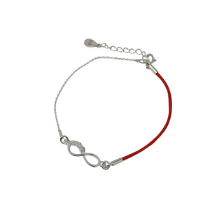 Pulsera de cordon Infinity