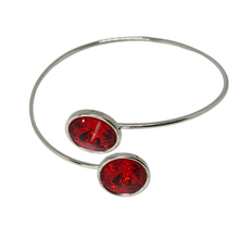 Load image into Gallery viewer, Bracelet with Swarovski crystals LIGHT SIAM
