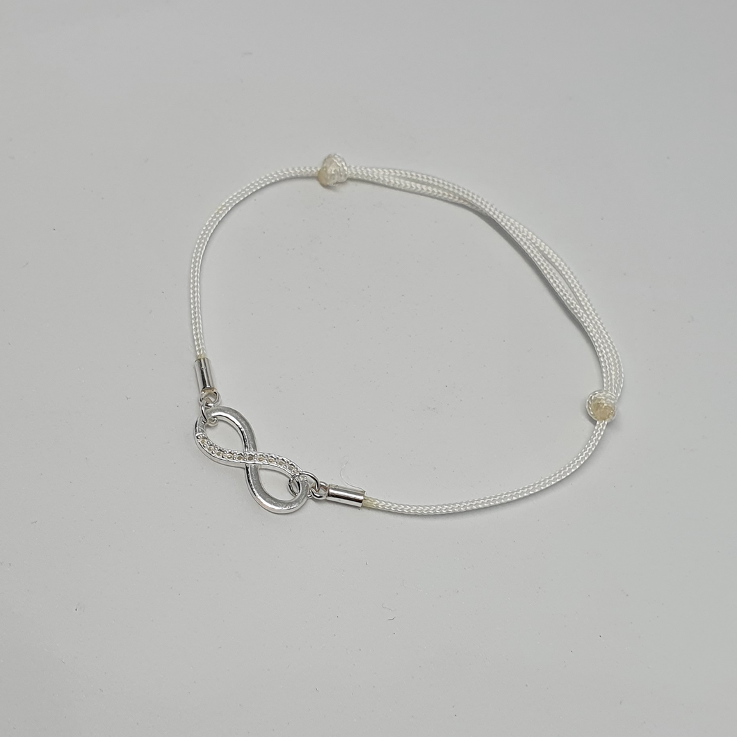 Guita Infinity bracelet. White