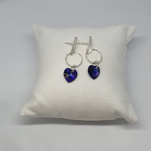 Load image into Gallery viewer, Earrings Heart of Crystal

