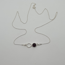 Load image into Gallery viewer, Infinity necklace (Amethyst)
