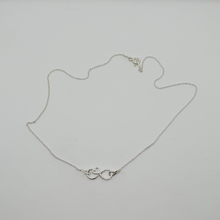 Load image into Gallery viewer, Infinity necklace with Heart
