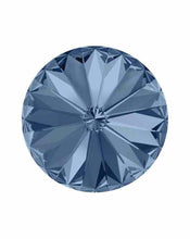 Load image into Gallery viewer, Earrings Swarovski crystals DENIM BLUE
