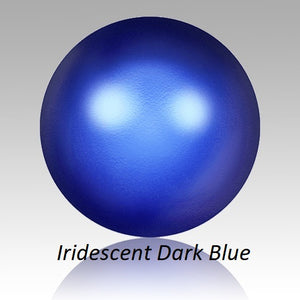 Earrings "Series Light" Iridescent Dark Blue