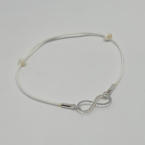 Guita Infinity bracelet. White
