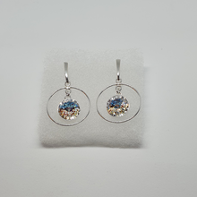 Load image into Gallery viewer, Earrings Swarovski crystals CRISTAL WHITE PAT
